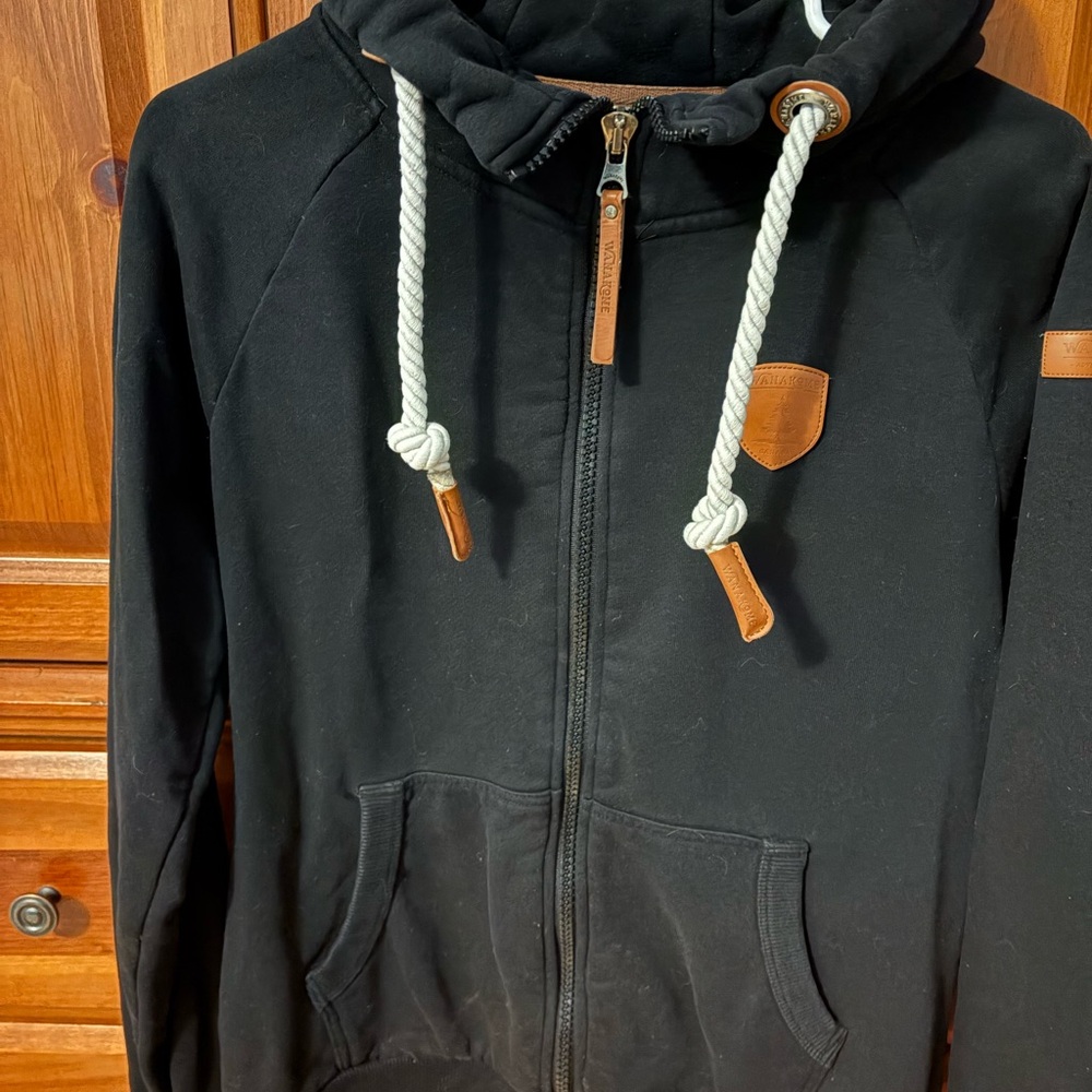 Men's Black Hoodie Sweate